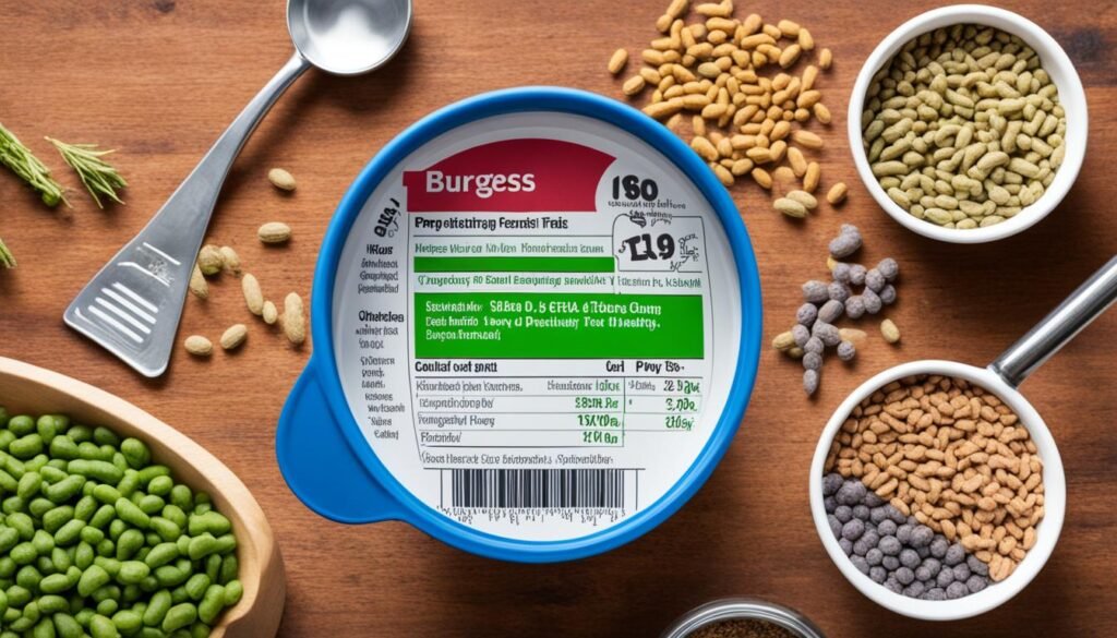 Burgess Dog Food Nutritional Analysis