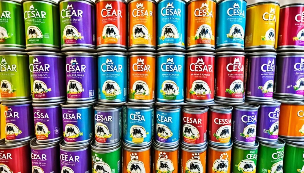 Cesar Dog Food Selection