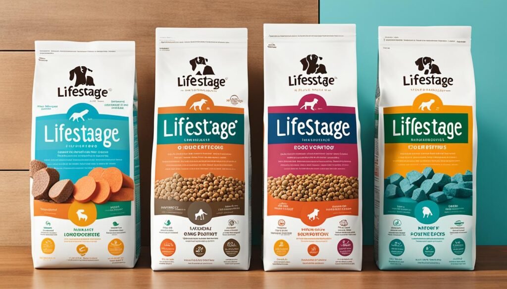 Lifestage Dog Food Brand Comparison