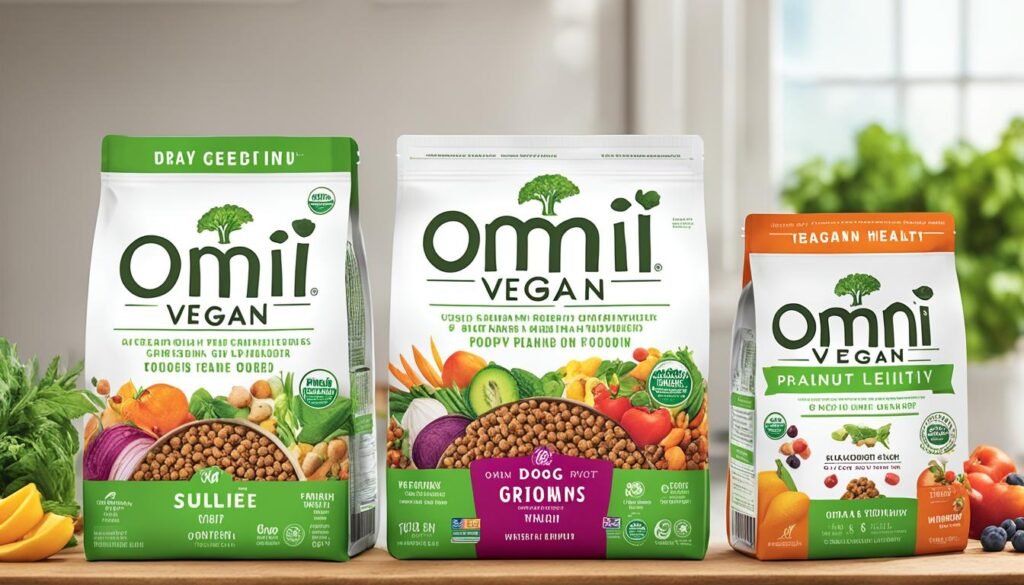 Omni Vegan Dog Food Packaging