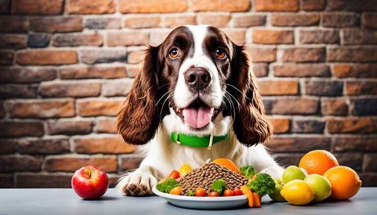 best dog food for springer spaniels