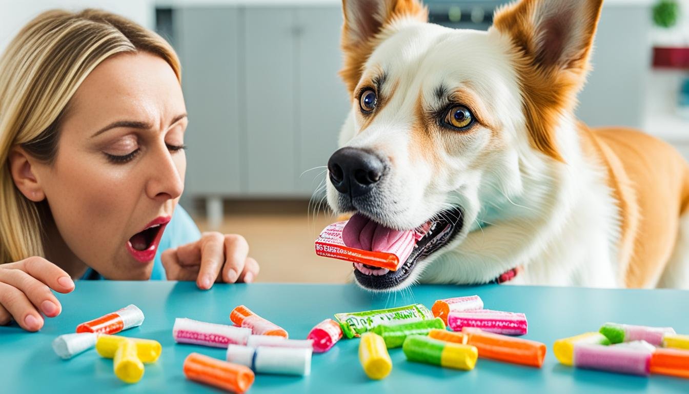 can dogs eat chewing gum