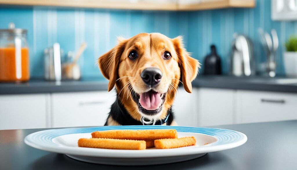 can dogs eat fish fingers