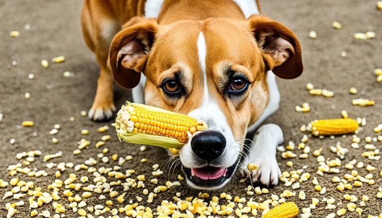 can dogs eat sweetcorn cob