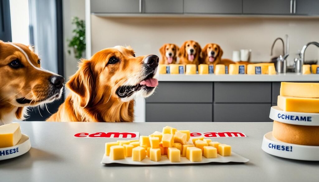 dogs and edam cheese safety