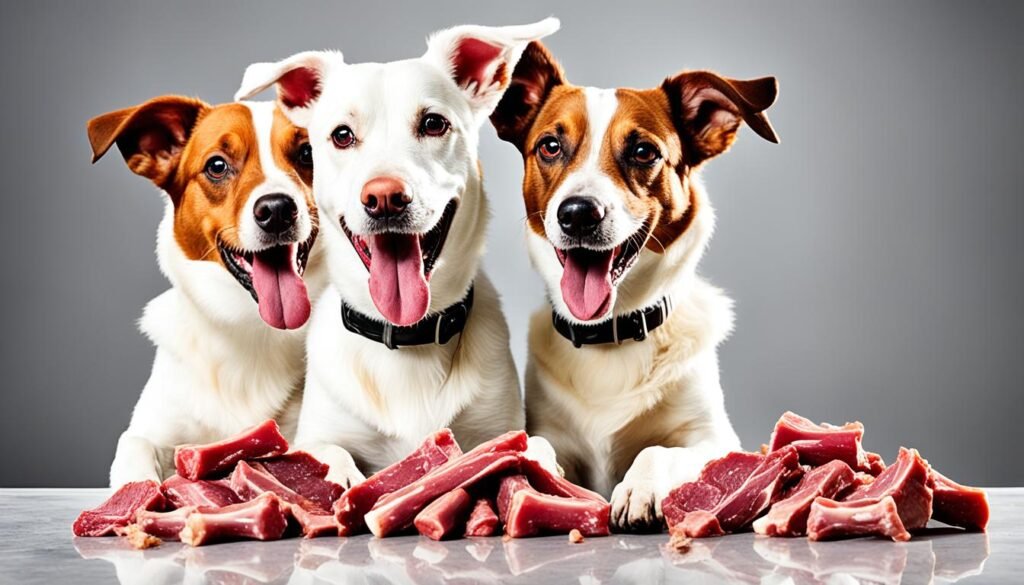 feeding lamb heart to dogs