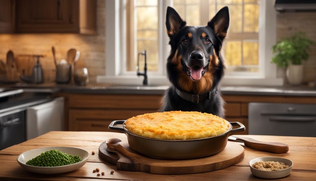 homemade shepherd's pie for dogs