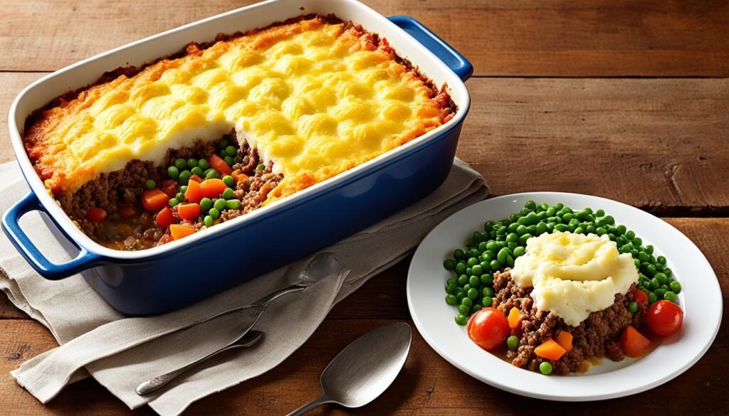 traditional shepherd's pie